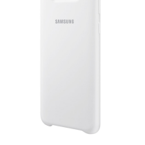 Чехол Silicone cover для Samsung Galaxy A11, белый - image 1