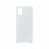 Чехол Silicone cover для Samsung Galaxy A31, белый - image 1