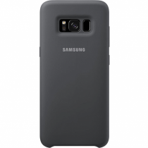 Чехол Silicone cover для Samsung Galaxy S8, темно зеленый - image 1