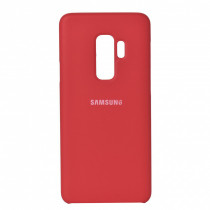 Чехол Silicone cover для Samsung Galaxy S9, красный - image 1