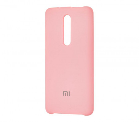Чехол Silicone cover для Xiaomi Mi 9T / Mi 9T Pro, розовый - image 1