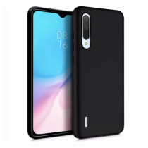 Чехол Silicone cover для Xiaomi Mi9 Lite, черный - image 1