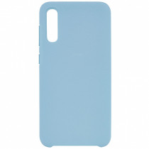 Чехол Silicone cover для Xiaomi Mi9 Lite, голубой - image 1