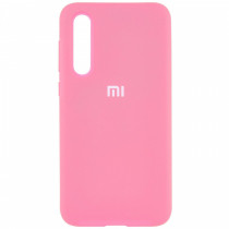 Чехол Silicone cover для Xiaomi Mi9 Lite, розовый - image 1