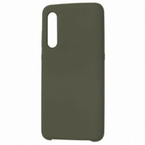 Чехол Silicone cover для Xiaomi Mi9 SE, темно-зеленый - image 1