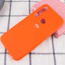 Чехол Silicone cover для Xiaomi Redmi 6 Pro/ Mi A2 Lite, оранжевый - image 1