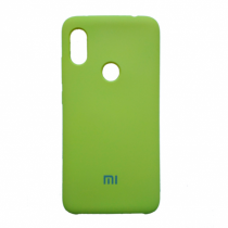 Чехол Silicone cover для Xiaomi Redmi 6 Pro/ Mi A2 Lite, зеленый - image 1