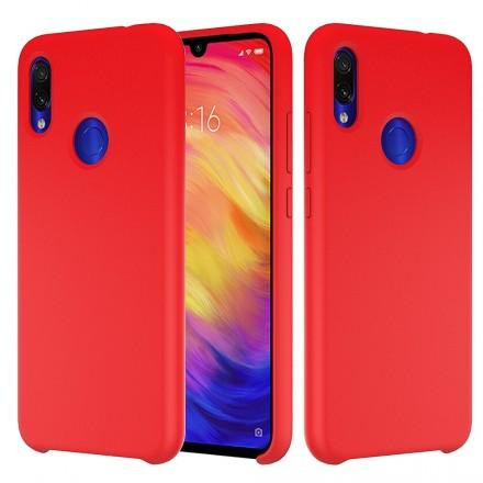 Чехол Silicone cover для Xiaomi Redmi 7, красный - image 1