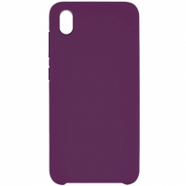Чехол Silicone cover для Xiaomi Redmi 7A, сливовый - image 1