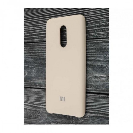 Чехол Silicone cover для Xiaomi Redmi 8, белый - image 1