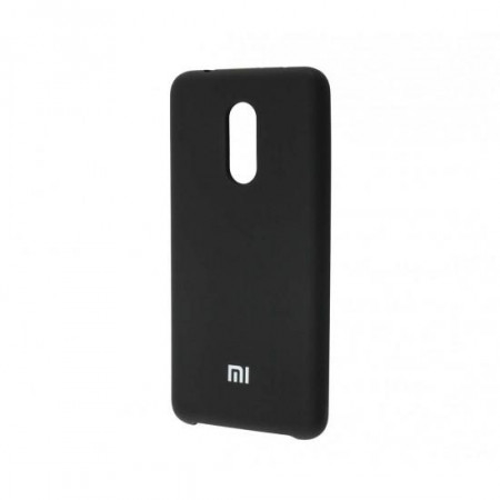 Чехол Silicone cover для Xiaomi Redmi 8, черный - image 1