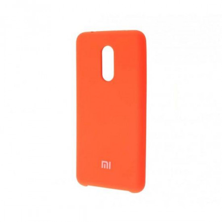 Чехол Silicone cover для Xiaomi Redmi 8, персиковый - image 1
