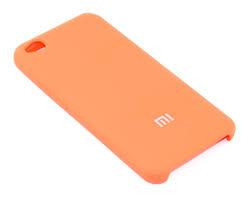 Чехол Silicone Cover для Xiaomi Redmi Go, персиковый - image 1