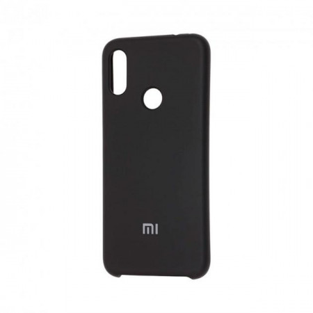 Чехол Silicone cover для Xiaomi Redmi Note 7, черный - image 1
