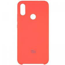 Чехол Silicone cover для Xiaomi Redmi Note 7, персиковый - image 1