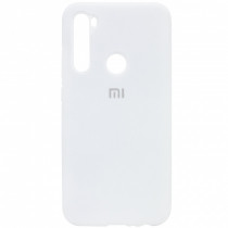 Чехол Silicone cover для Xiaomi Redmi Note 8, белый - image 1