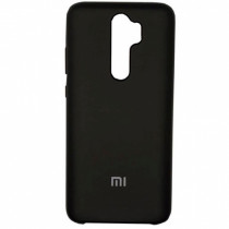 Чехол Silicone cover для Xiaomi Redmi Note 8 Pro, черный - image 1