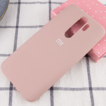Чехол Silicone cover для Xiaomi Redmi Note 8 Pro, розовый - image 1