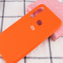 Чехол Silicone cover для Xiaomi Redmi Note 8T, оранжевый - image 1