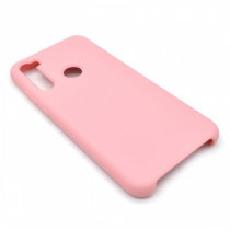 Чехол Silicone cover для Xiaomi Redmi Note 8T, розовый - image 1