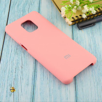 Чехол Silicone Cover для Xiaomi Redmi Note 9S / Note 9 Pro, розовый - image 1