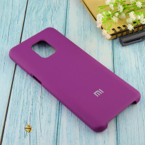 Чехол Silicone Cover для Xiaomi Redmi Note 9S / Note 9 Pro, сливовый - image 1