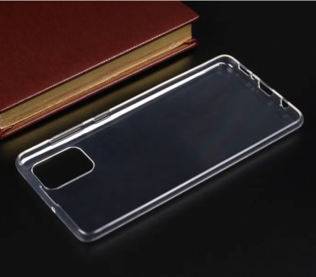 Чехол силиконовый для Samsung Galaxy A71, прозрачный - image 1