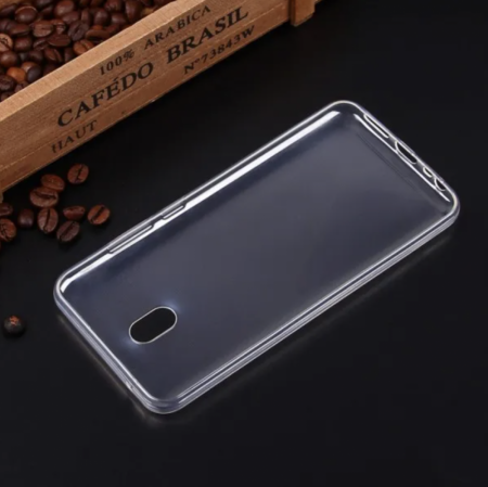 Чехол силиконовый для Xiaomi Redmi 8A, прозрачный - image 1