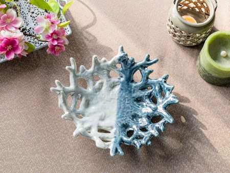 Декоративная тарелка Marine Life 22,3×19,7×5,8 см - image 2