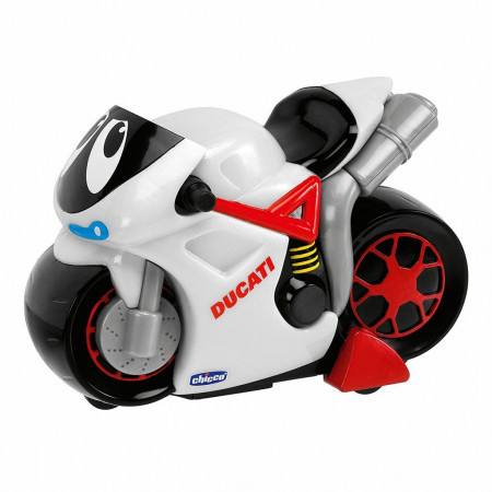 Детская игрушка Chicco "Ducati" белый турбо мотоцикл - image 2