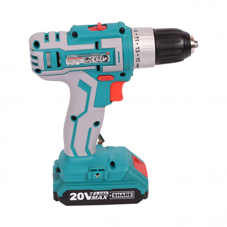 Дрель аккумуляторная TOTAL TDLI20021 - image 5