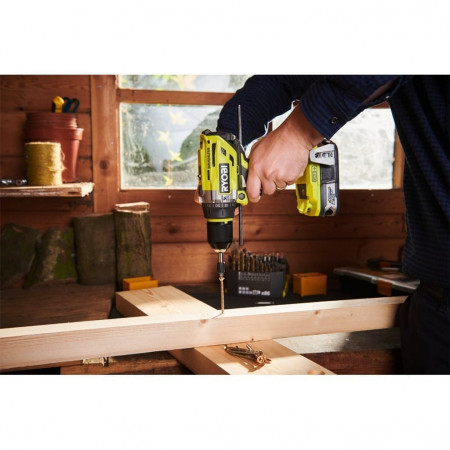 Дрель-шуруповерт аккумуляторная Ryobi R18PD7-0 ONE+ - image 4