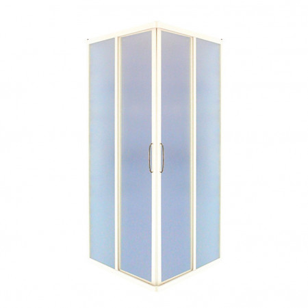 Душевое ограждение VIDIMA TIPICA A SHW.ENC.80X80 STAMP.C WHITE - image 1