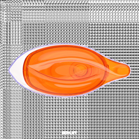 Фильтр-кувшин для воды Барьер Танго оранжевый с узором - image 1