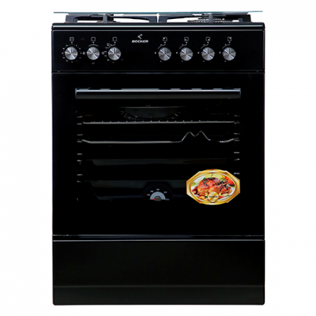 Газовая плита BECKER 6060M3B (бесплатная установка) - image 1