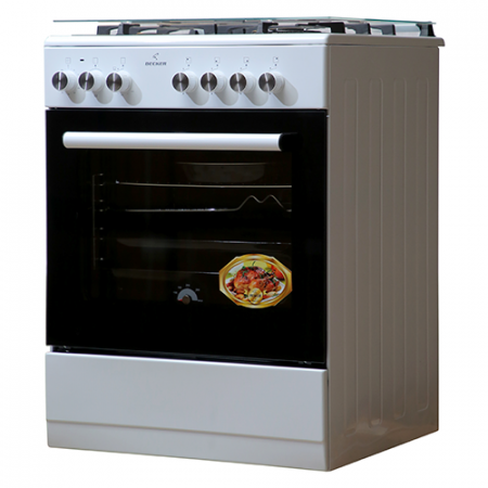 Газовая плита BECKER 6060M3W (бесплатная установка) - image 3