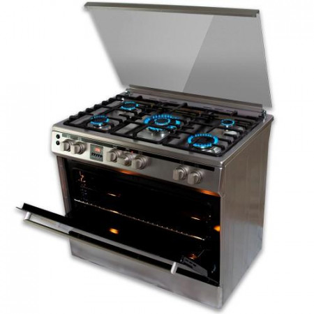 Газовая плита DELUSSO OGE9050IX - image 2