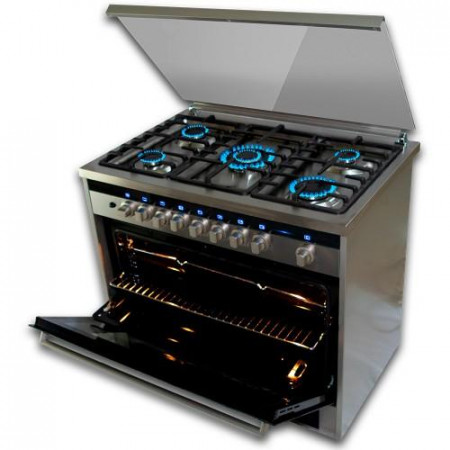 Газовая плита DELUSSO OGE9050LEDGL - image 3