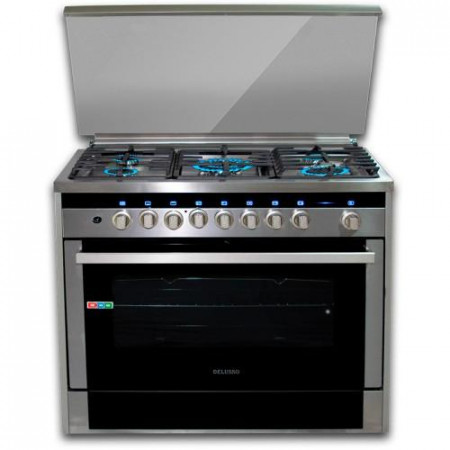 Газовая плита DELUSSO OGE9050LEDGL - image 1