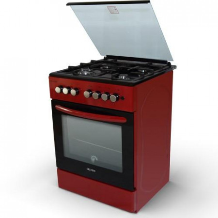 Газовая плита DELUSSO T6411T6 RED - image 2