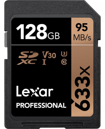 Карта памяти 128Gb Lexar Professional 633x SDXC Class 10 - image 1