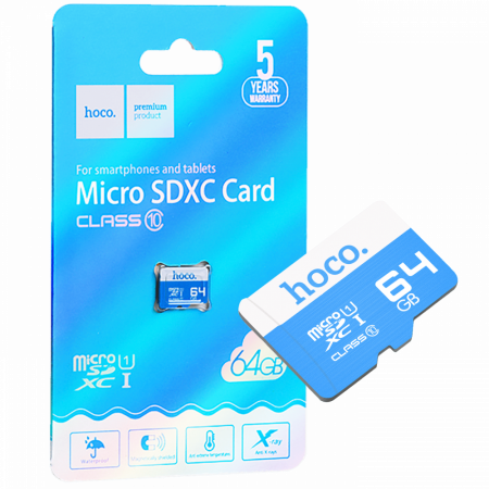 Карта памяти Hoco 64GB Micro SDXC Class 10 - image 1