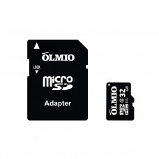 Карта памяти OLMIO Micro SDHC 32GB Class 10 UHS-I с адаптером 039122 - image 1