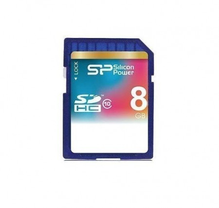 Карта памяти Silicon Power SDHC Card Class 10 40mb/s 8GB - image 1