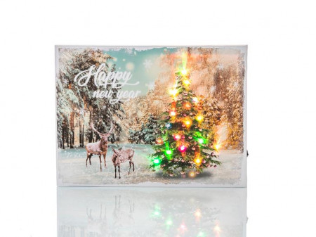 Картина New Year 30x40x1,8 см - image 2