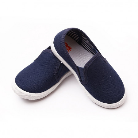 Кеды Civil 9104 Baby Boys Linen Shoes синий для мальчика - image 1