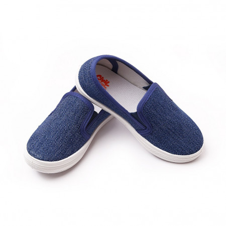 Кеды Civil 9300 Boys Linen Shoes синий для мальчика - image 1