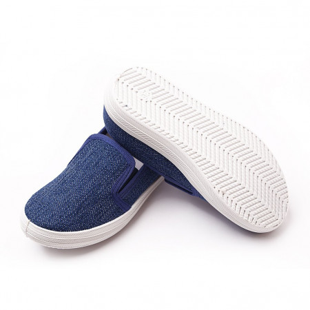 Кеды Civil 9300 Boys Linen Shoes синий для мальчика - image 4
