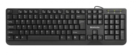 Клавиатура Defender OfficeMate HM-710 RU Black USB - image 1