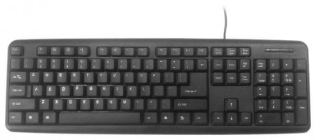 Клавиатура Gembird KB-U-103-RU Black USB - image 1
